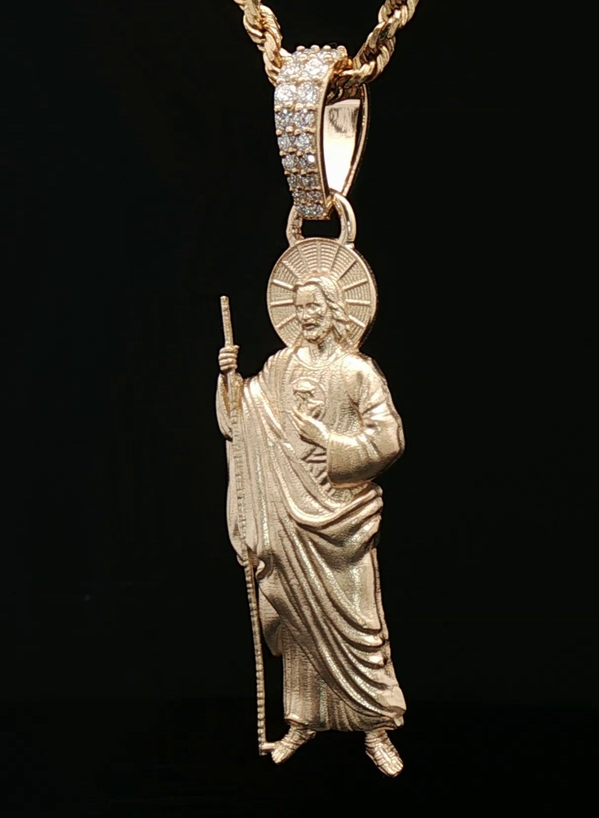 Custom 14k Tadeo Pendant