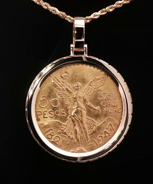 Custom 14k Centenario Bezel