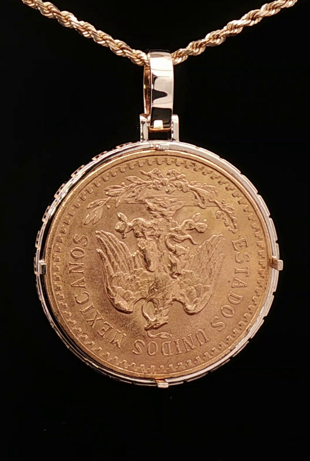 Custom 14k Centenario Bezel