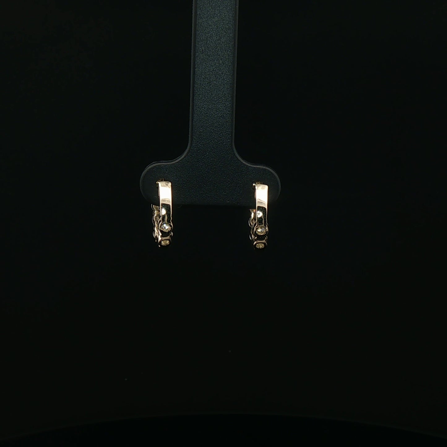 1ctw Diamond Hoop Earrings