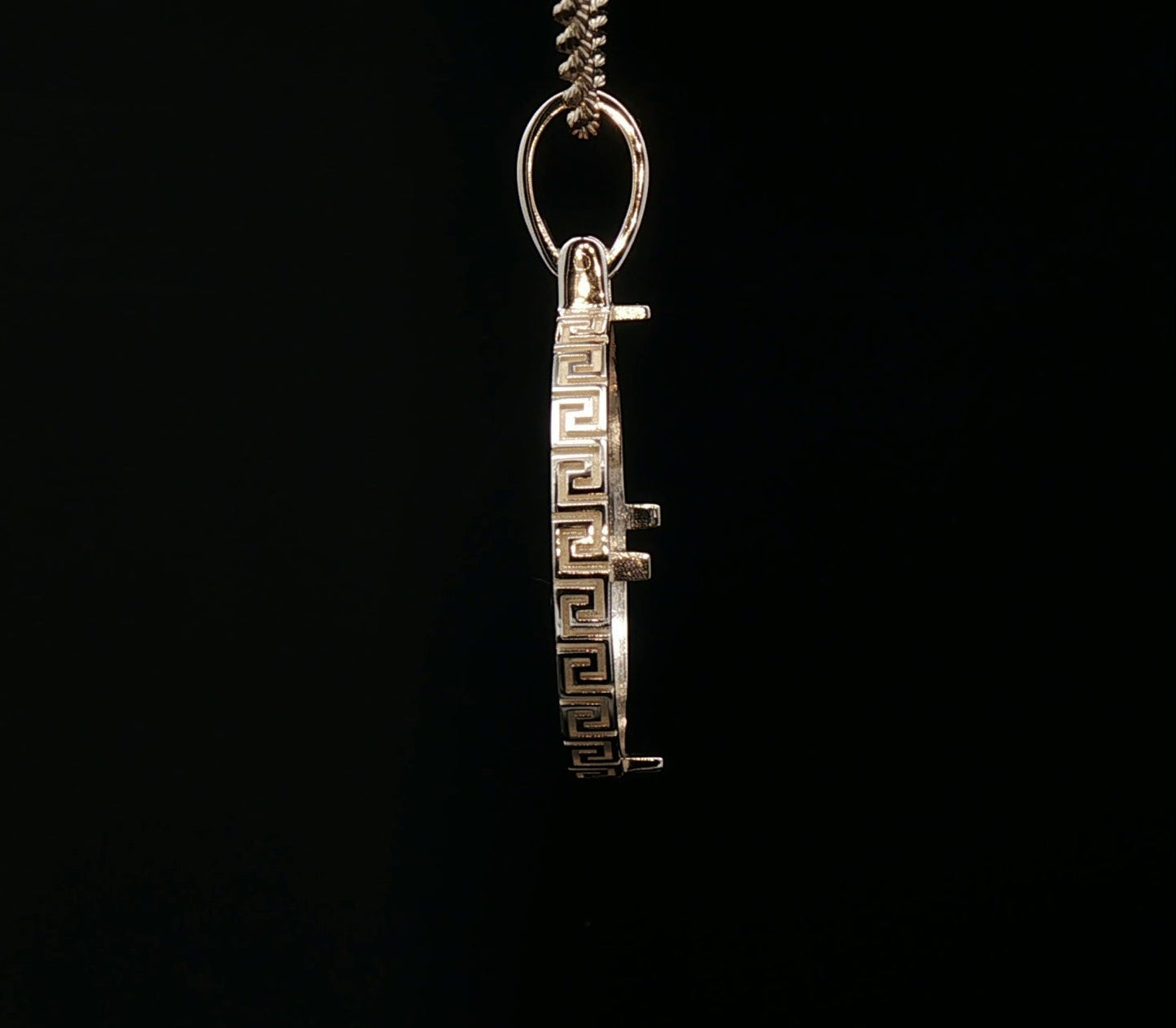 Custom 14k 20 Pesos Signature Plain Bezel