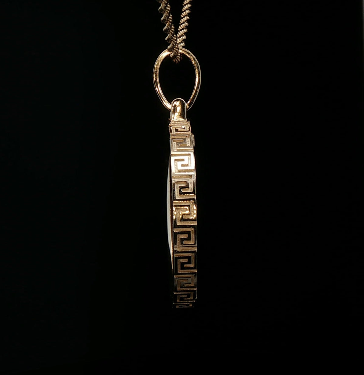 Custom Aztec Backplate with Name Bezel for Centenario